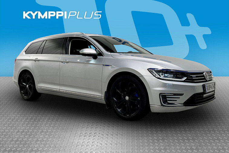 Volkswagen Passat Variant GTE Plug-In Hybrid 160 kW (218 hv) DSG-aut - ** Webasto / LED / Adapt. vak / Nahkasisusta / MirrorLink **