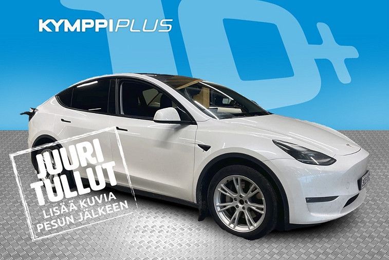 Tesla Model Y Long Range - 1-omistaja / 2 x renkaat / Vetokoukku / Autopilot / Lämpöpumppu / Panoraama