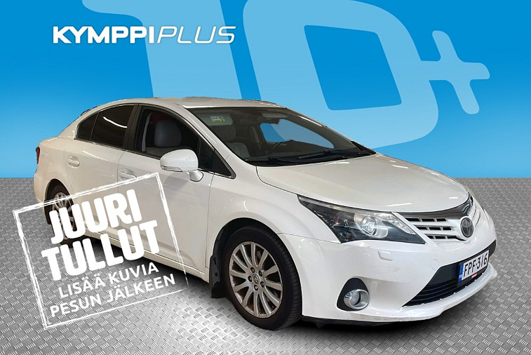 Toyota Avensis 2,2 D-CAT 150 Premium 4ov aut. - Webasto / Koukku / Muistipenkki / Navi / Nahat