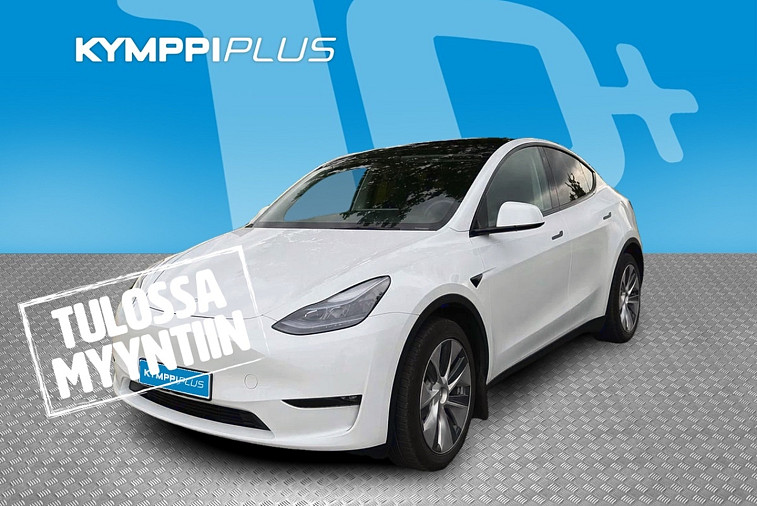 Tesla Model Y Long Range - Koukku / Panorama / ACC / Nahat / Lämpöpumppu / Etä-ohjelmistopäivitykset / Premium Audio / Sähköluukku /