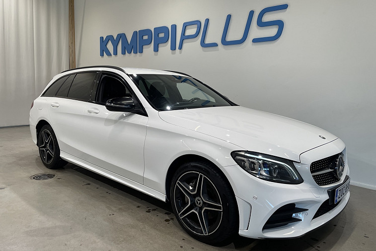 Mercedes-Benz C 220 d 4MATIC T A Business AMG - ** AMG-line / Distronic+ / Multibeam LED / Vetokoukku / Night-paketti / Peruutuskamera / CarPlay / Navi **