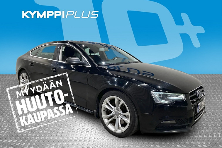 Audi A5 Sportback 3,0 V6 TDI DPF 180 kW quattro S tronic-autom. - Myynnissä Huutokaupat.com sivustolla. Ei vaihtoa eikä rahoitusmahdollisuutta - Huutokaupat.com / Vetokoukku / Juuri huollettu / Pysäköintitutka / Kattoluukku / Xenon / Huutokaupat.com