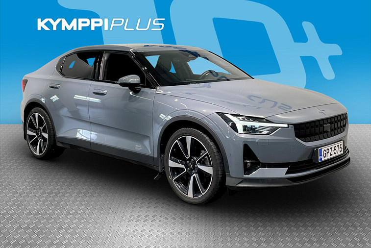 Polestar 2 Launch Edition, 300kW, 78kWh - Pixel - LED / Adapt.vakkari / Koukku / 2 x renkaat ja vanteet / Bliss / 360 kamera / Harman Kardon