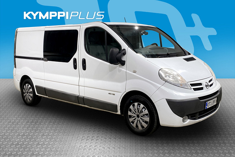 Nissan Primastar Van L2H1 M9R-A 2,0 dCi 115 DPF 6M/T EURO5 Glazed FD Glazed SSD Comfort - Polttoainetoiminen lisälämmitin / Ilmastointi / Peruutuskamera / Vanerointi / Pariovet / Hyllyt tavaratilassa