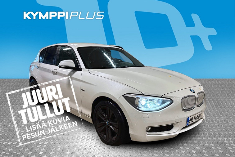BMW 118 F20 TwinPower Turbo A Business Automatic Urban - Kahdet renkaat vantein / Suomi-auto / Lohkolämmitin / Urheiluistuimet / Puolinahka verhoilu / Xenon / HiFi