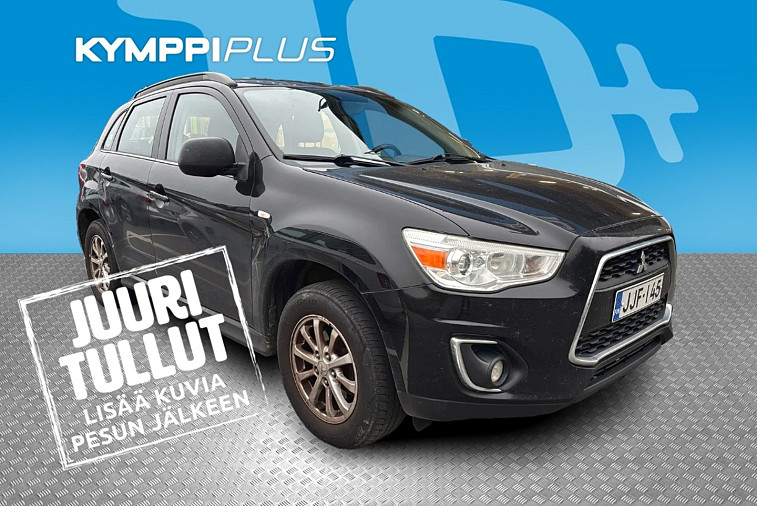 Mitsubishi ASX 1,6 Cleartec Invite - Huollettu 10//2026 / Suomi-auto / Jakopää ketjulla / Kahdet renkaat / Lohkolämmitin / Vakkari /
