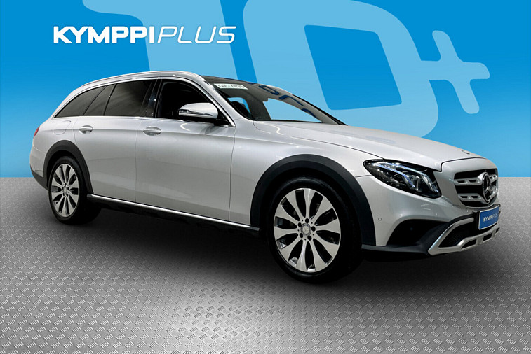 Mercedes-Benz E 220 d 4Matic T A All-Terrain - ** Burmester / 360°Kamera / Muistipenkki, nahkasisusta / Webasto / Vetokoukku / Multibeam-Led **