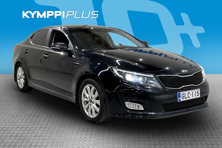 Kia Optima 2,0 EX A/T - **Vetokoukku / Vakionopeudensäädin / Suomi-auto / Puolinahkaverhoilu / Moottorilämmitin / Sähköinen kuljettajan istuin muistilla**