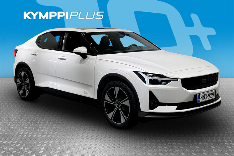 Polestar 2 Long Range Dual Motor, 300kW, 78kWh - Pilot-lite / Plus / Koukku / 2xrenkaat ja vanteet