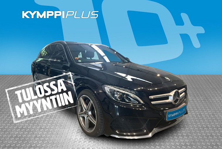 Mercedes-Benz C 250 T A Business AMG - Led / Koukku / Panoraama / Sähköinen takaluukku / 2 x renkaat vanteilla