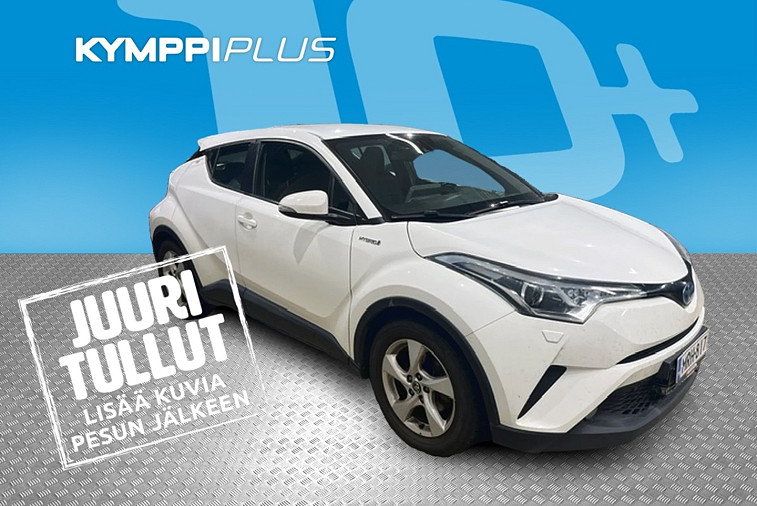 Toyota C-HR 1,8 Hybrid Active - 2 X Renkaat kevytmetallivantein / ACC / Peruutuskamera / Kaistavahti / Avaimeton käynnistys / Vetokoukku
