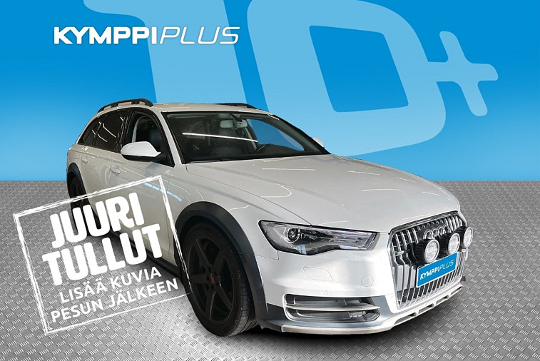 Audi A6 allroad quattro Land of quattro Edition 3,0 V6 TDI 160 kW quattro S tronic - Tällä Audilla pääsee jo hieman haastavampaakin mökkitietä! Webasto / Koukku / Ilmajouset