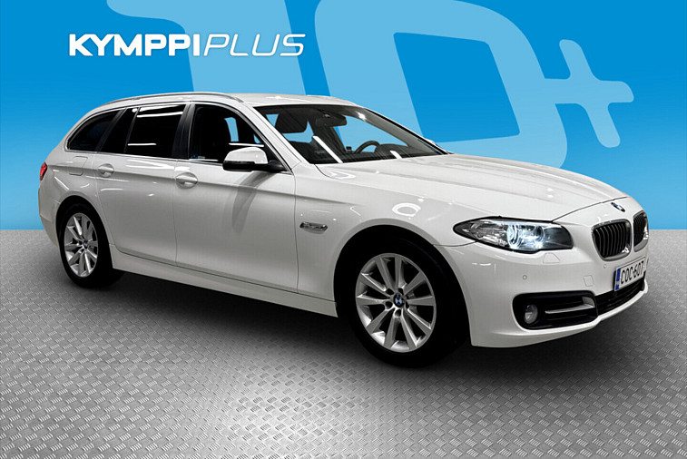 BMW 520 F11 Touring 520d A xDrive Business - Webasto / Sporttinahat / Koukku / Proffanavi / Ylläpitolaturi