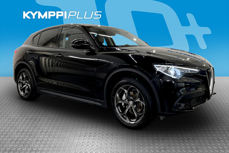 Alfa Romeo Stelvio 2,2 Diesel 210hp AT8 AWD Super - Koukku / Navigointi / Keyless / Kamera / Suomi-auto