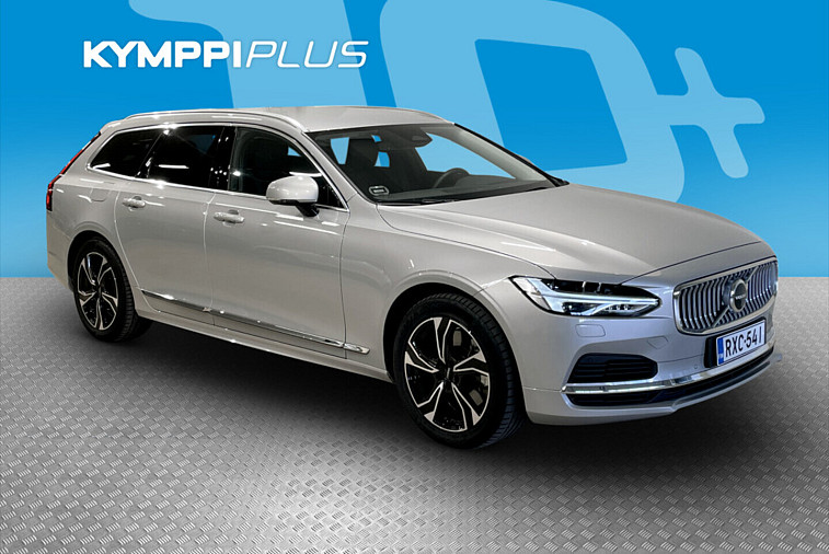 Volvo V90 T6 AWD Long Range Plus Bright aut - Urheiluistuimet / Nahat / Harman Kardon Sound system / ACC / Navi / Peruutuskamera
