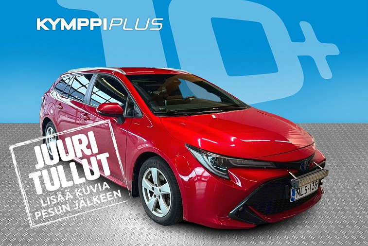 Toyota Corolla Touring Sports 1,8 Hybrid Active - ** Suomi-auto / Vetokoukku / Adapt. vak / Peruutuskamera / Keyless / Merkkihuollettu **