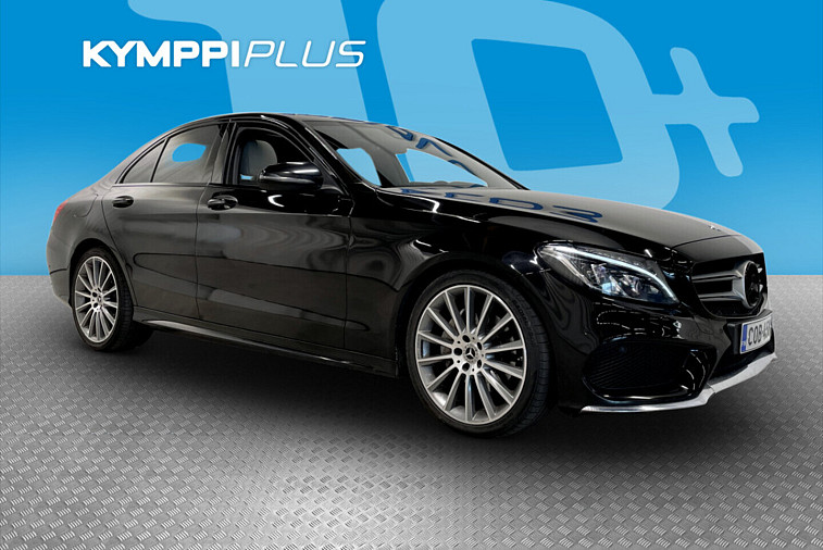 Mercedes-Benz C 220 d A Business AMG** Burmester / Panoraama / Nahat / Koukku / Juuri huollettu