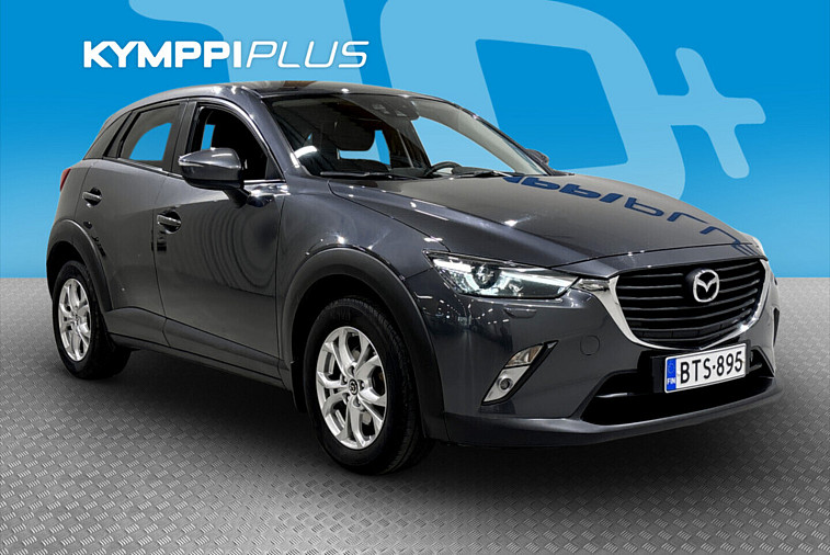 Mazda CX-3 2,0 (120) SKYACTIV-G Optimum 6MT EA3O - Bt / Vakkari / Parkkitutka / Navi /