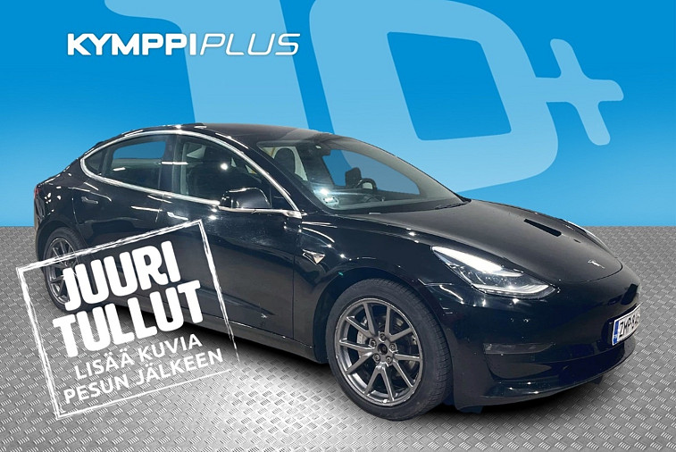 Tesla Model 3 Long-Range Dual Motor AWD - Suomi-auto / Kahdet renkaat vantein / Lasikatto / Navigointi / Peruutuskamera / LED / ACC / Premium Audio