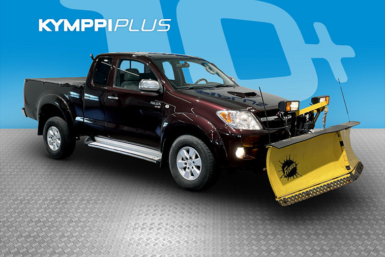 Toyota Hilux Extra Cab 2,5 D-4D 120 4WD SR AC - Ilmastointi / Koukku / Fishee Minute Mount - AURAVARUSTUS / Tuore Leima