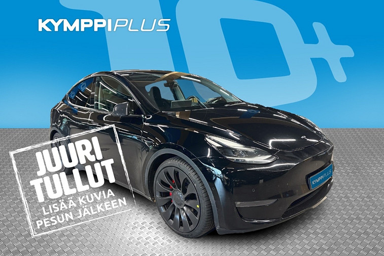 Tesla Model Y Performance - Navi / ACC / Nahat / Premium Audio / Matrix-LED / Kamera / Kahdet renkaat vantein / Lämpöpumppu / Panorama