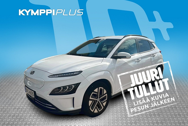 Hyundai KONA electric 64 kWh 204 hv Style MY21 - Lämpöpumppu / SOH 94,3 % / Acc / Hud / Krell /