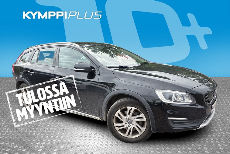 Volvo V60 Cross Country D4 AWD Business Classic aut - Webasto / Voc / Koukku / Nahkaverhoilu / Sähköinen istuin muistilla / Keyless