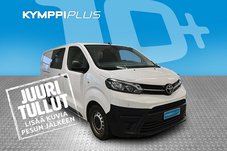 Toyota Proace L2 2,0 D 145 Automatic Edition 5-ovinen - Läpijuostava automaatti pakettiauto! Toyotan luotettavuus ja laatu kun haluat oikeasti hyvän pakettiauton!