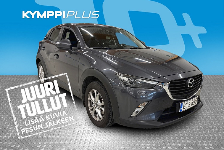 Mazda CX-3 2,0 (120) SKYACTIV-G Optimum 6MT EA3O - Bt / Vakkari / Parkkitutka / Navi /