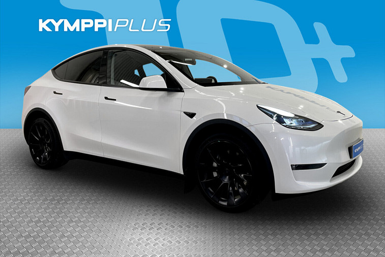 Tesla Model Y Long Range - SoH 94,4% / Acceleration Boost / 2x renkaat ja vanteet / Takuu voimassa