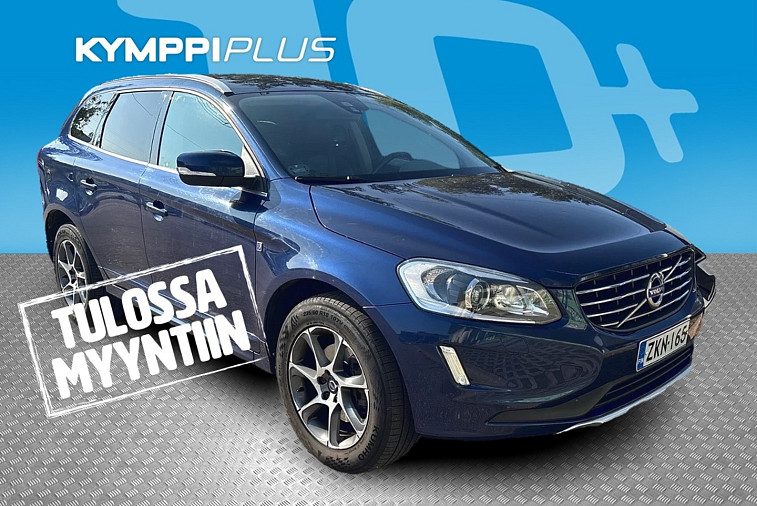 Volvo XC60 D4 AWD Ocean Race Business aut - ** Webasto / Volvo On Call / Suomi-auto / Nahat / Ratinlämmitin / Lämmitettävä tuulilasi / Sähköluukku **