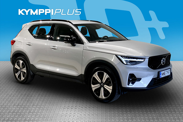 Volvo XC40 T4 TwE Plus Dark aut - 2 x Renkaat kevytmetallivantein / ACC / Peruutuskamera / Tutkat / Avaimeton käyttöjärjestelmä / Sähkösäätöiset etuistuimet, kuljettajan istuin muistilla