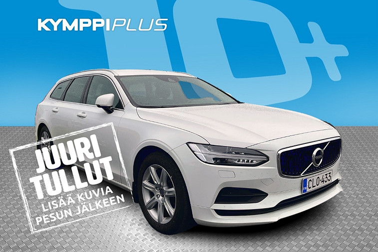 Volvo V90 D3 AWD Business aut - Adapt. vak / CarPlay / Sähköluukku / Vetokoukku / VOC