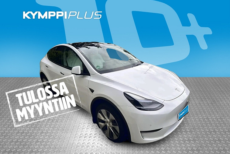 Tesla Model Y Long Range - Koukku / 2x vanteet / Valkoinen sisusta / Matrix-LED / AMD Ryzen