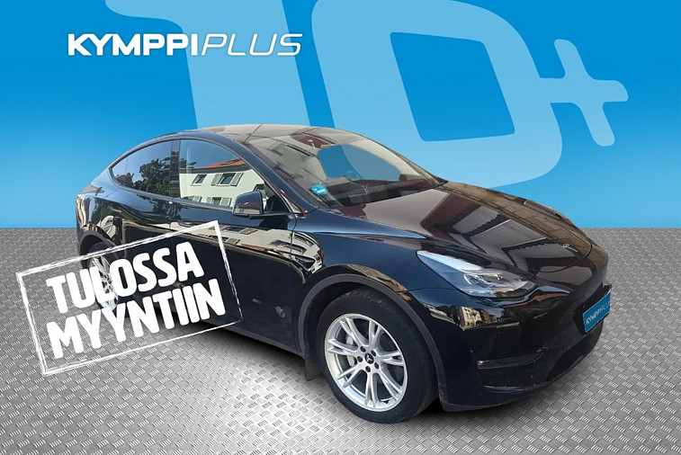 Tesla Model Y Long Range - Tehdastakuu / Premium Audio / Koukku / Nahat / Kahdet renkaat vantein / Lämpöpumppu / Navi / ACC
