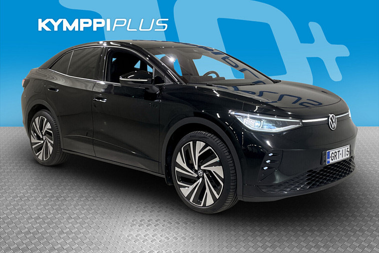 Volkswagen ID.5 GTX 4MOTION 77 kWh Top Sport - ** Matrix-LED / Alcantara urheiluistuimet / ACC / Vetokoukku / Ratinlämmitin / Peruutuskamera / Keyless **