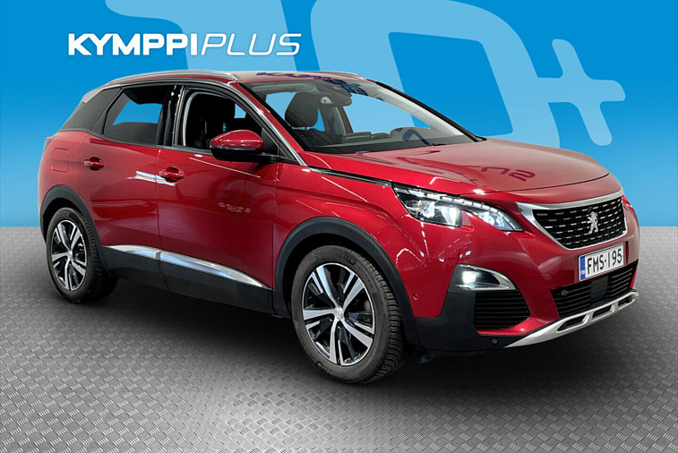 Peugeot 3008 Allure PureTech 130 Automaatti - Suomi-auto / Led / Kamera / Navi / Keyless / Hihna vaihdettu