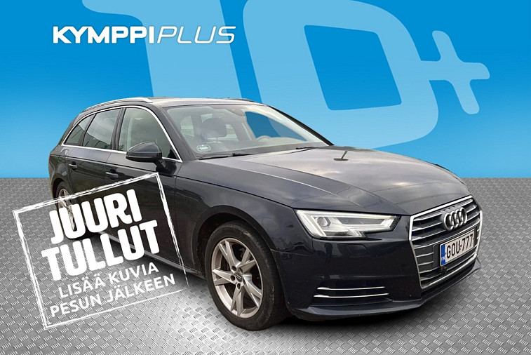 Audi A4 Avant Business 2,0 TDI 110 kW S tronic - Vetokoukku / Tutka / LED -ajovalot / Lohkolämmitin / Urheiluistuimet / Vakionopeudensäädin / Kahdet renkaat