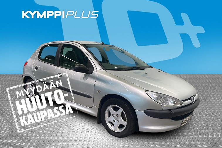 Peugeot 206 XR 1,4 5d S-Edition - **Myydään www.huutokaupat.com**