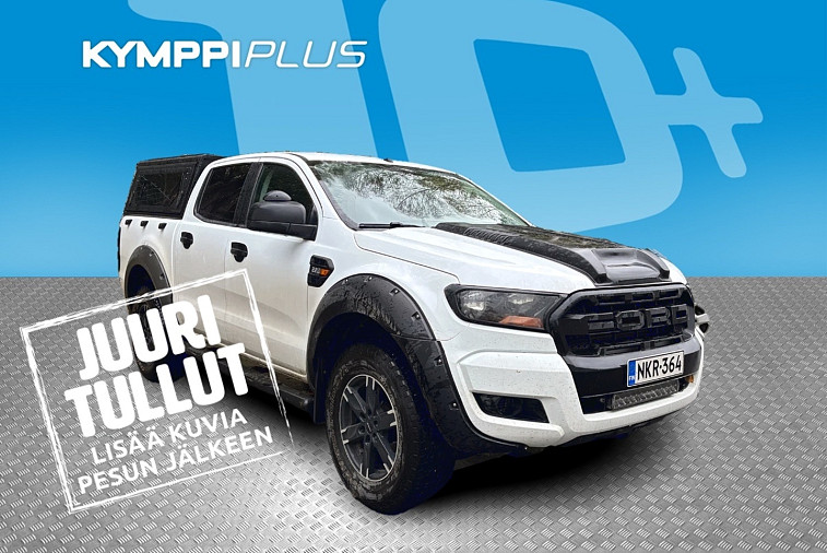 Ford Ranger Double Cab 2,2TDCi 160 hv M6 XL AC 4x4 - Koukku / Lukittava kuomu / 5-paikkainen henkilöauto / Kamerat / Kylkiputket