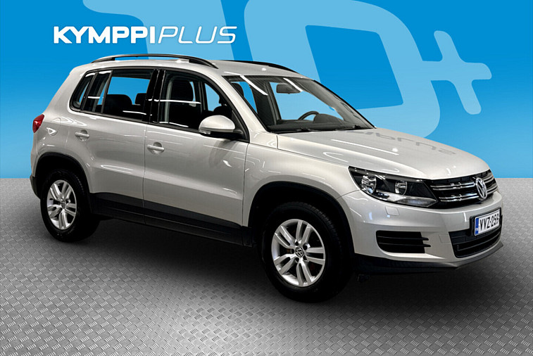 Volkswagen Tiguan Trend & Fun 1,4 TSI 90 kW (122 hv) BlueMotion Technology - Suomi-auto / Koukku / Vakkari / Moottorinlämmitin