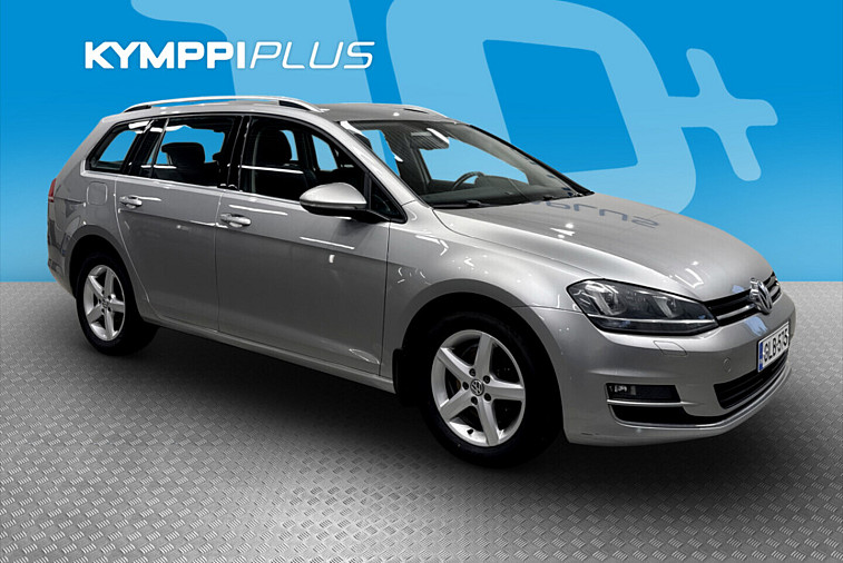 Volkswagen Golf Variant Highline 1,4 TSI 103 kW (140 hv) BlueMotion Technology DSG-automaatti - Webasto / Vetokoukku / Xenon / Adapt. vak / Suomi-auto