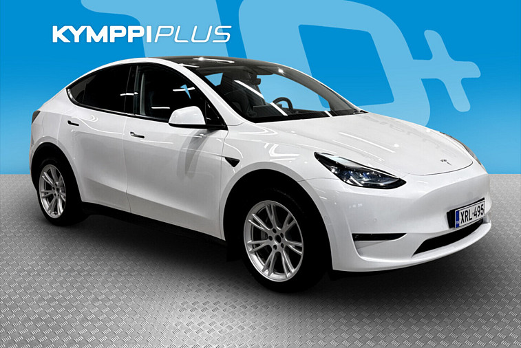 Tesla Model Y Long Range - / Lämpöpumppu / Matrix Led / Lasikatto / Premium audio / Nahat /