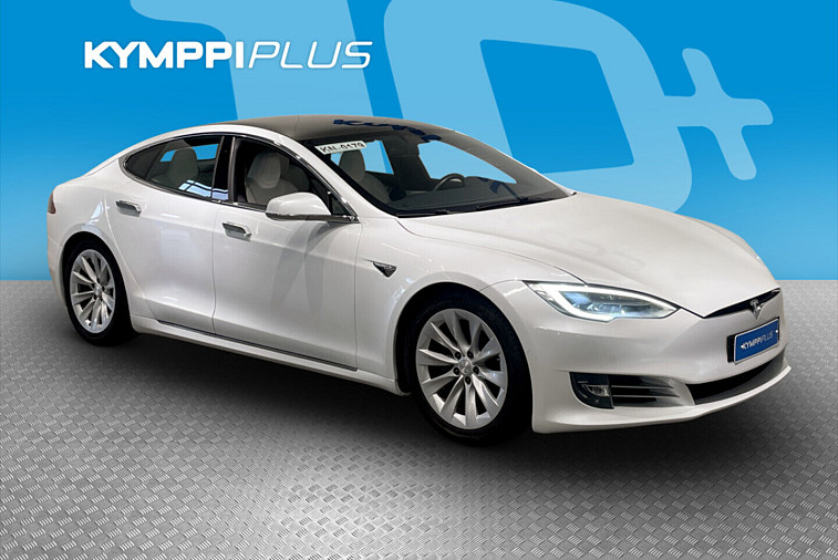 Tesla Model S Long Range AWD - CCS / Vaaleat nahat / 2x renkaat ja vanteet / Premiun Audio / Ilma-alusta / Loistava valinta