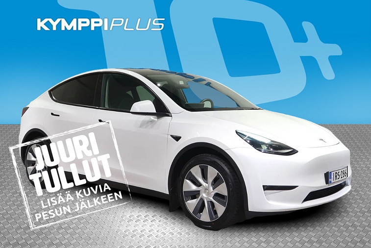 Tesla Model Y Long Range - ** Vetokoukku / 2x renkaat / AMD Ryzen / Premium Audio / Lämpöpumppu **