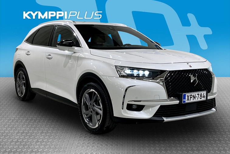 DS 7 Crossback E-Tense 4x4 Plug-in Hybrid Grand Chic Business Limited Automaatti - ** Adapt. vakkari / Kamera / Nahat / Navi / CarPlay & Android Auto / KeylessGo / LED Vision **