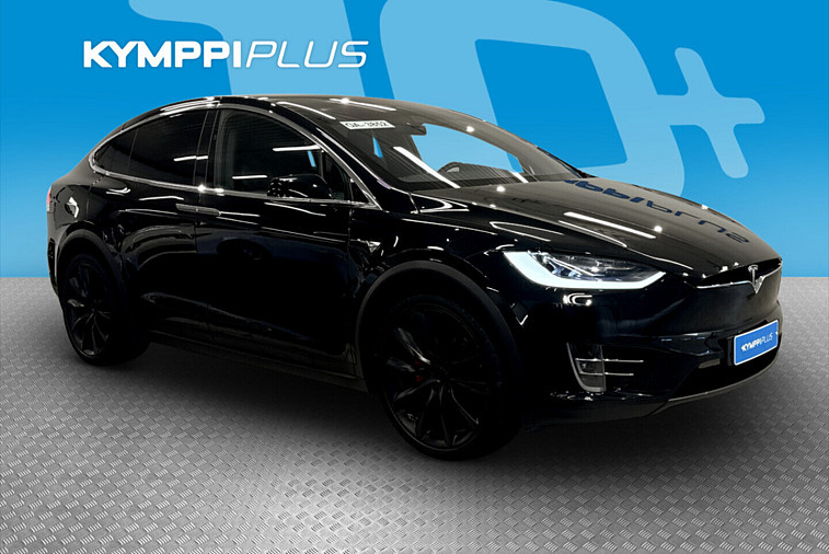 Tesla Model X 100 D - 6-Paikkainen / EAP / KOUKKU / Nahat / Kamera /