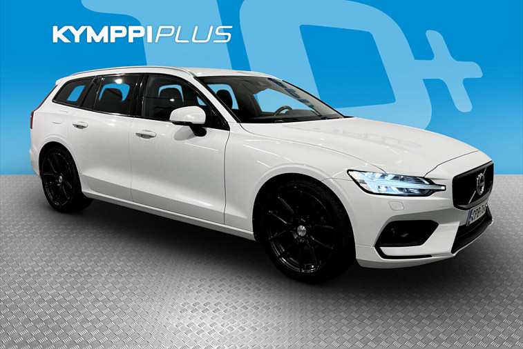 Volvo V60 D3 AWD Business aut / Suomi-auto / Jakohihna vaihdettu 2023 / Neliveto / Lisälämmitin / Nahkaverhoilu - Led-valot / Huollettu 06/2026 / Navigointi / Mukautuva vakionopeudensäädin / Digimittaristo / Sähkötoiminen takaluukku / Lämmitettävä ohjauspyörä / Kah