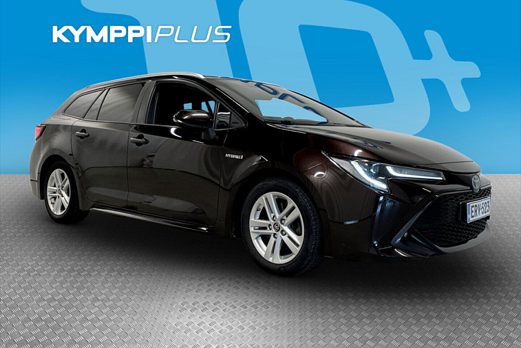 Toyota Corolla Touring Sports 2,0 Hybrid Active / 1-omistaja / Sähkötoiminen takaluukku / Adaptiivinen vakionopeudensäädin / Merkkihuollettu - Suomi-auto / Kaistallapitoavustin / Navigointijärjestelmä / Kahdet renkaat, nastat / Avaimeton käyttö