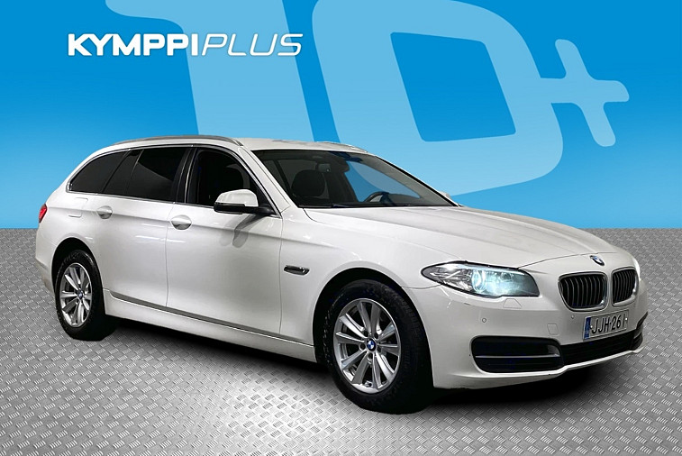 BMW 518 F11 Touring 518d TwinPower Turbo A Business Automatic - Alletaittuva Koukku / Xenon-Valot / Sähkötoiminen takaluukku / Bluetooth audio